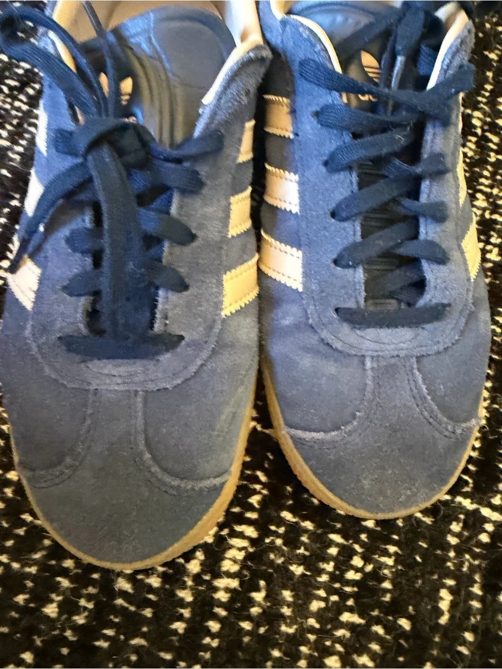 Adidas Gazelle women’s  Suede Sneakers - Blue/White
